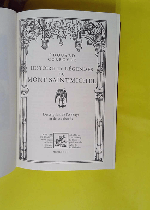 Histoire et légendes du Mont Saint-Michel &#... Histoire et légendes du Mont Saint-Michel &#...
