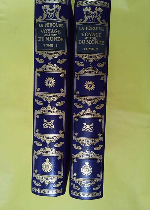 Voyage autour du monde 2 tomes – La per... Voyage autour du monde 2 tomes – La per...