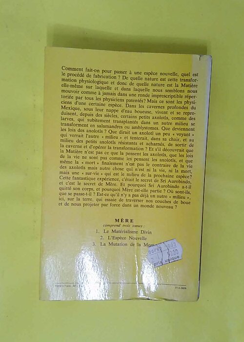 Mere – Tome 3 La Mutation De La Mort &#... Mere – Tome 3 La Mutation De La Mort &#...