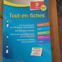 Tout En Fiches 3e – Medina Annabel