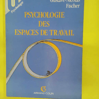 Psychologie des espaces de travail – Fi... Psychologie des espaces de travail - Fischer