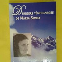 Derniers témoignages de Maria Simma – ... Derniers témoignages de Maria Simma - L40 - Maria Simma