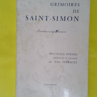 Grimoires – Nouveaux inedits (French Ed... Grimoires - Nouveaux inedits (French Edition) - Louis de Rouvroy Saint-Simon