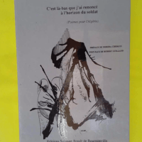 C est là-bas que j ai renoncé à l horizon du soldat - Jean-Luc Lamouille