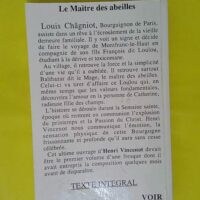 Le Maitre des abeilles – Henri Vincenot (Auteur)