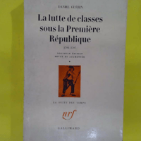 La lutte de classes sous la Première République – Guérin Daniel La lutte de classes sous la Première République - Guérin Daniel