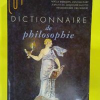 Dictionnaire de philosophie – Noëlla Baraquin Dictionnaire de philosophie - Noëlla Baraquin