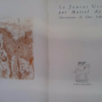 La Jument verte – Illustrations de Chas Laborde – Marcel Aymé