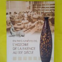 en pays lunévillois ’histoire de la faience... en pays lunévillois l’histoire de la faience au XXe siècle - Pierre Poncet