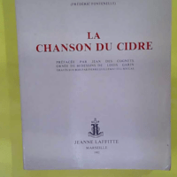La Chanson du cidre - Frédéric Le Guyader