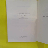 Saint Clair Georges – Sur Paier vergé Montgolfier...