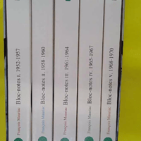 Bloc-notes 5 volumes – François Mauriac Bloc-notes 5 volumes – François Mauriac