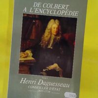 Henri Daguesseau conseiller d État - 1635-1716 - Jean-luc a. Chartier (Presses du Languedoc, 2000) - photo de l'exemplaire d'occasion