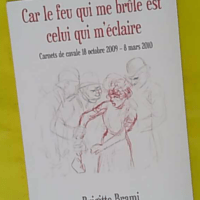 Car le feu qui me brûle est celui qui m éclaire - Carnets de cavale - Carnets de Cavale 18 ocotbre 2009 - 8 Mars 2010 - Brigitte Brami