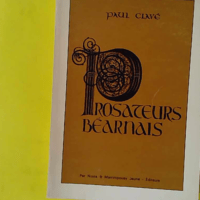 Prosateurs béarnais - Littérature gasconne - Ex-Libris LH Sallenave - Paul Clavé