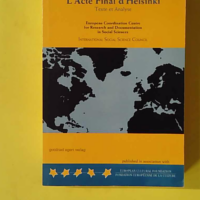 L'Acte Final d'Helsinki - Texte et analyse