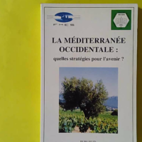 La Méditerranée occidentale . Quelles stratégies? Quelles stratégies pour l avenir ? - Institut Des Hautes Études De Défense Nationale (france)