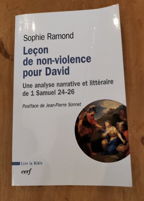 Leçon de non-violence pour David – Sophie Ramond