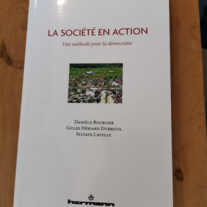 La société en action: Une méthode pour la démocratie – Danièle Bourcier Gilles Hériard Dubreuil Sylvain Lavelle