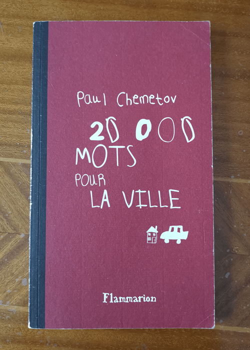 Vingt mille mots pour la ville – Paul Chemetov