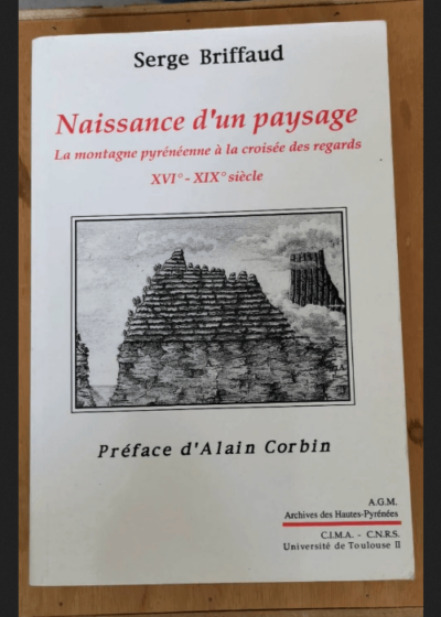 Naissance D'un Paysage : La Montagne Pyrénéenne À La Croisée Des Regards Xvi Ème -Xix Ème Siècle - Serge Briffaud