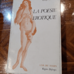 La poésie érotique – Georges PILLEMENT