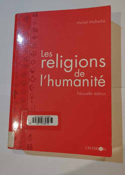 Les religions de l’humanité – Michel Malherbe