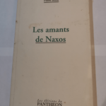 Les amants de Naxos : Tragédie en vers – Pierre Bolfa