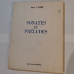 Sonates et préludes – Jean Labbé