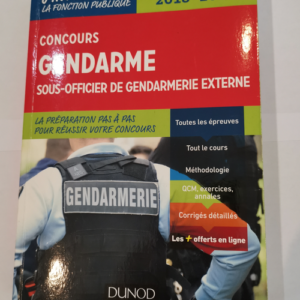 Concours Gendarme sous-officier de gendarmeri...