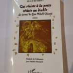 Qui résiste à la peste résiste au diable – Le journal de Gjon Nikollë Kazazi – Jusuf Buxhovi