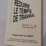 Réduire Le Temps De Travail – David ALIS