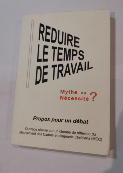 Réduire Le Temps De Travail - David ALIS