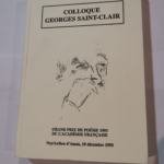 colloque georges saint-clair – Nay Arthez d’Asson 18 décembre 1993 –