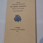 Douze Aventures érotiques du Bossu Mayeux écrites par lui-même. – BOSSU MAYEUX