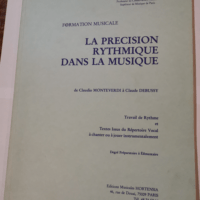 La Précision Rythmique dans la musique – Edith LEJET