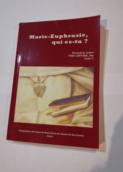 Marie-Euphrasie qui es-tu ? Tome I - Odile Laugier - Odile Laugier