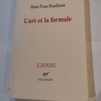 L’art et la formule – Jean-Yves P...