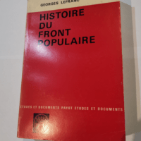 Histoire du Front populaire – LEFRANC G...