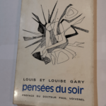 Pensées du soir – GARY Louis et Louise