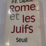 Rome et les Juifs – E. Lapide Pinchas