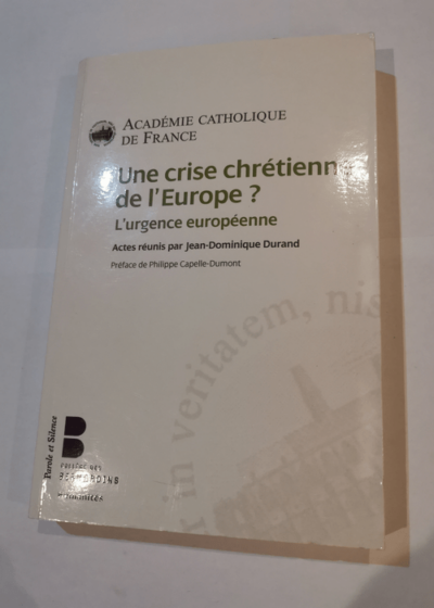 Une crise chretienne de l europe - Louise D Prusse