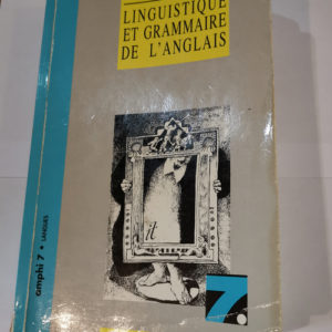 Linguistique et grammaire de l’anglais – Jean-Rémi Lapaire