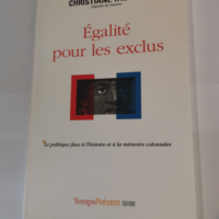 Egalité pour les exclus Le politique face à...