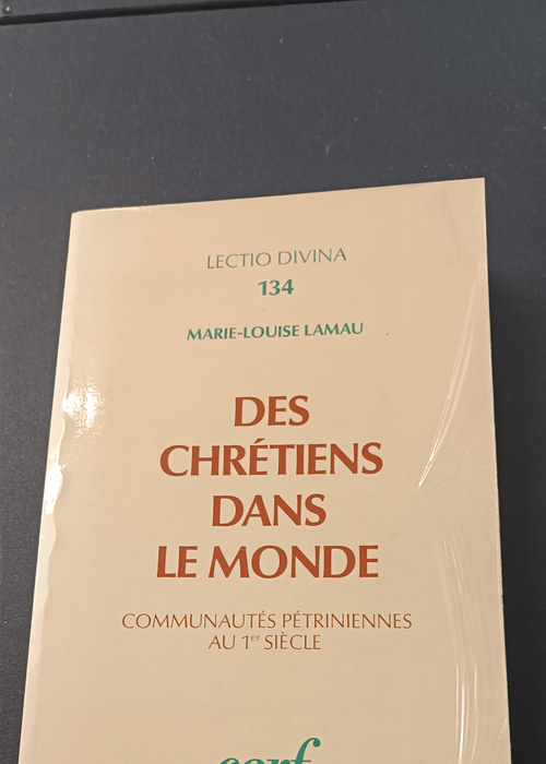 Des chrétiens dans le monde – Marie-louise Lamau