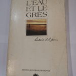 L’EAU ET LE GRES – HISTOIRE DE LA BRENNE – COULON Gérard