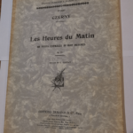 Les Heures du Matin – Op 821 – Révision de Garban – Czerny – Czerny