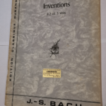 Inventions a 2 et 3 voix – BACH J.-S.