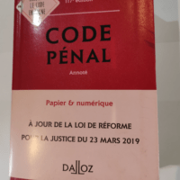 Code pénal annoté – Yves Mayaud Carol...