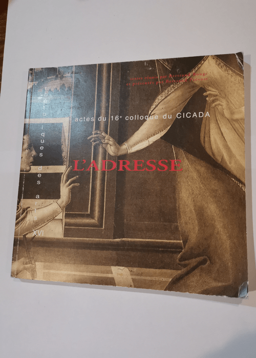 L’adresse – Collectif